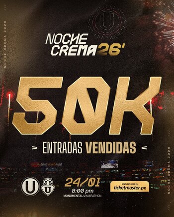 Más de 50 mil entradas