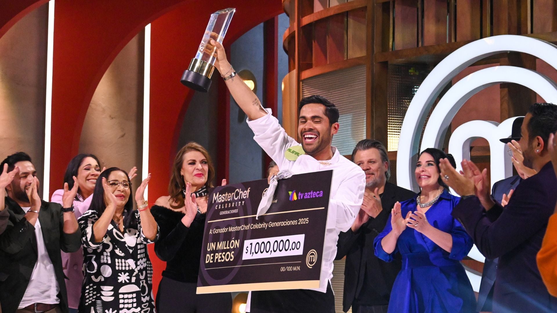 Dani Valle se convirtió en el ganador de Master Chef Celebrity Generaciones 2025. (@MasterChefMx)