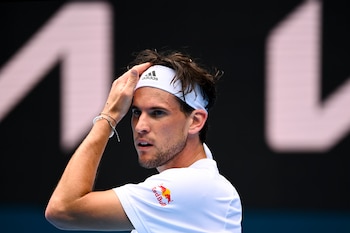 El tenista austríaco Dominic Thiem