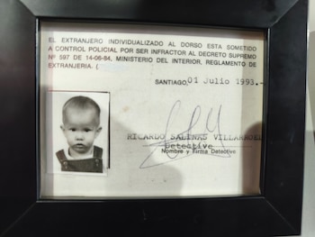 Nicolás Escobar fue arrestado cuando