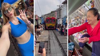 La joven retrató cómo fue