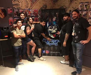 Los seis amigos se reunieron