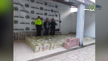 La droga iba encaletada en