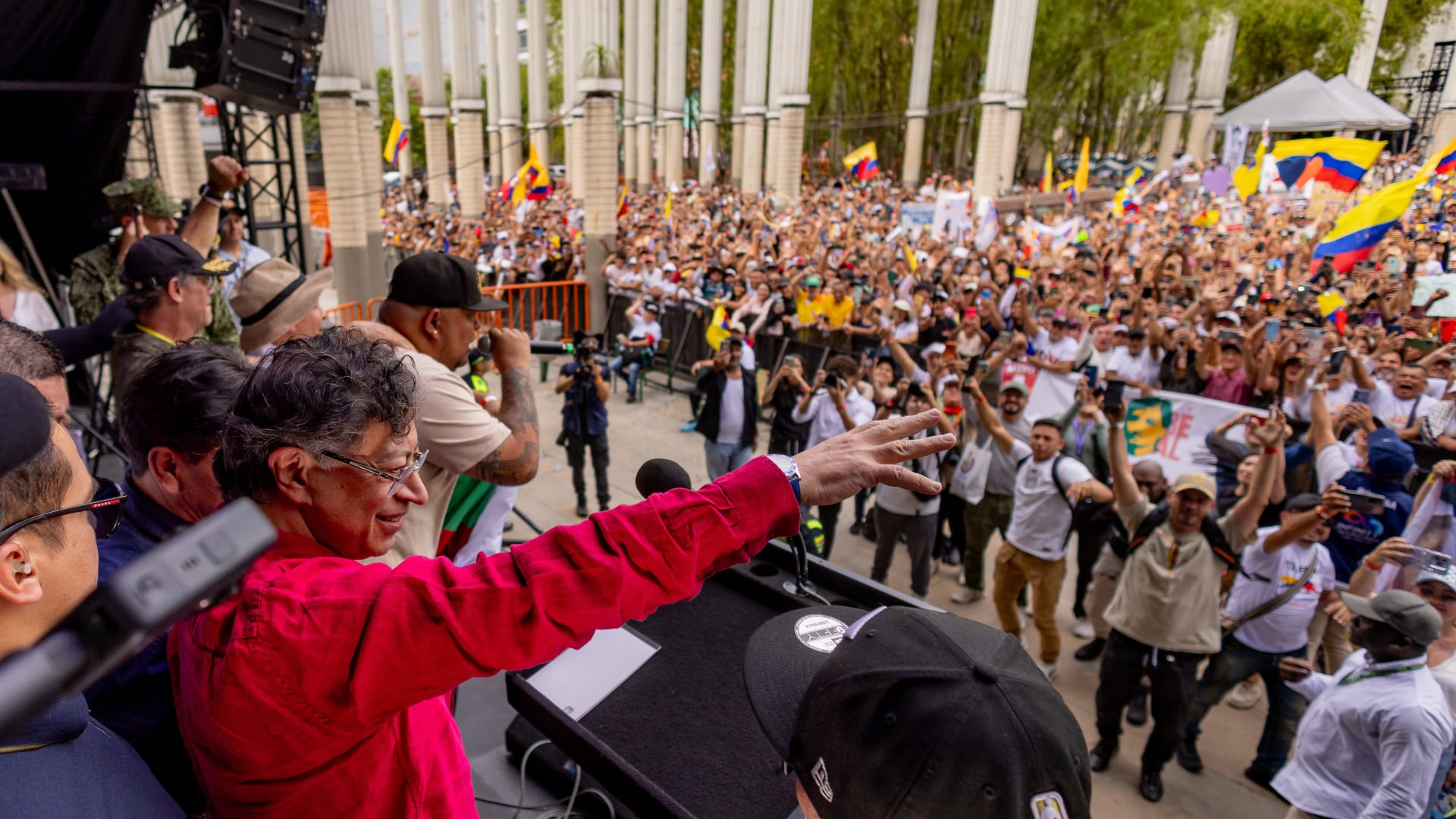 Gustavo Petro, presidente de Colombia - crédito Joel González/Presidencia