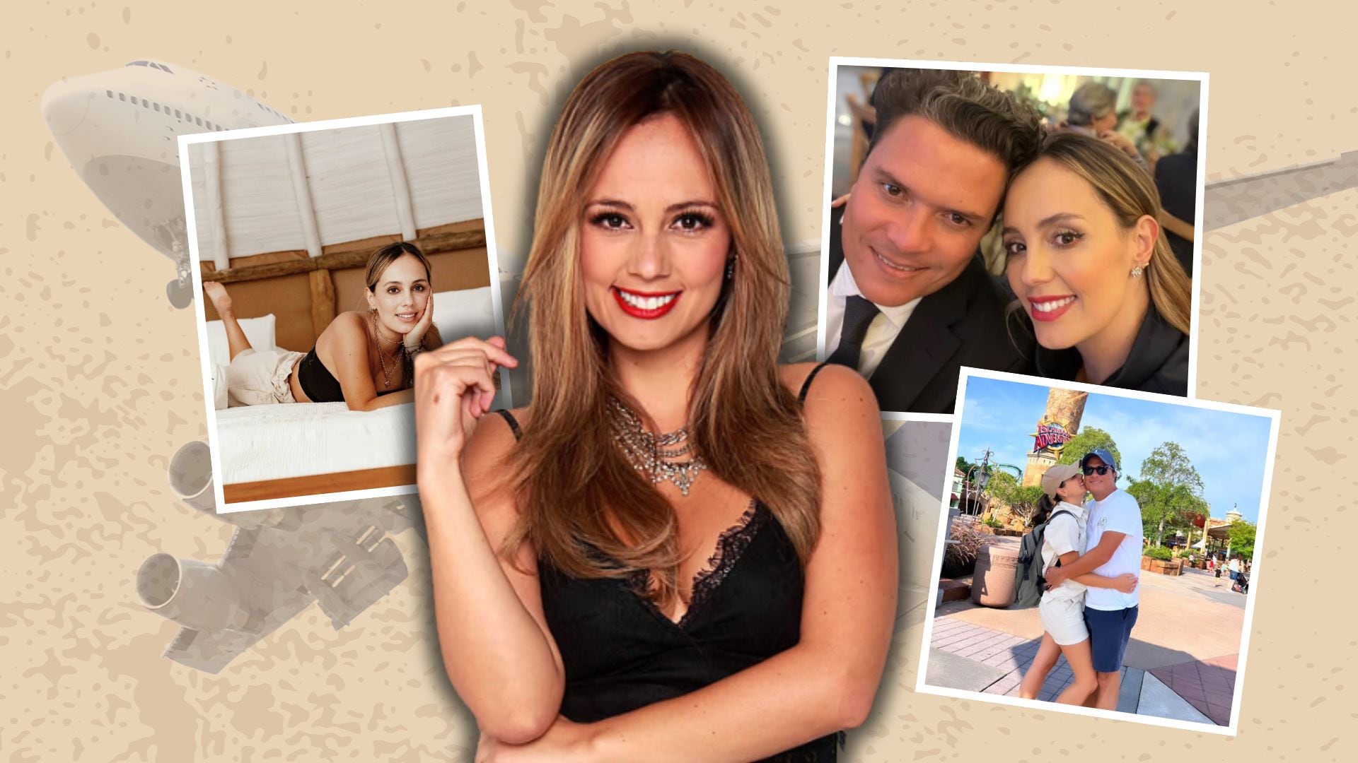 Milena López reveló por qué junto a su pareja decidieron no tener hijos - crédito Montaje Johan Largo/Milena López/Instagram