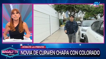 Magaly Medina no le cree a Curwen tras ampay de Carla Campos: “Negar lo evidente”. Captura: Magaly TV La Firme.