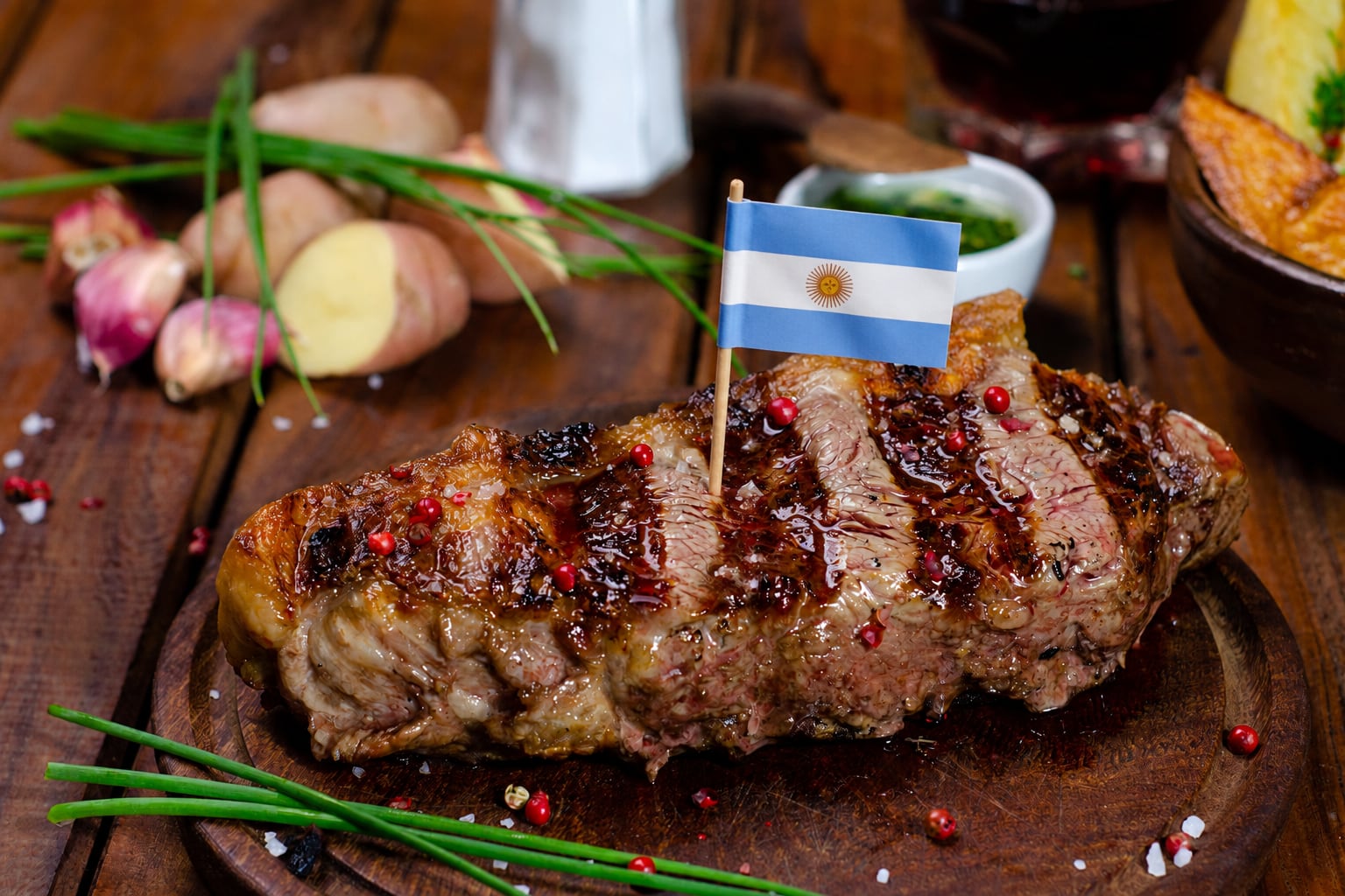 Con la camiseta puesta: la carne argentina sale a conquistar el mundo de la mano de Messi
