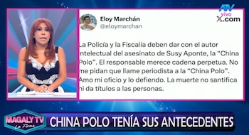 Magaly Medina revela cómo La China Polo pasó de atacarla a cuestionar a su esposo: “Se dedicó con saña”. Captura: Magaly TV La Firme.