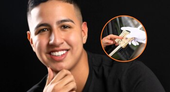 Martín Elías Jr. en un montaje de Infobae Colombia