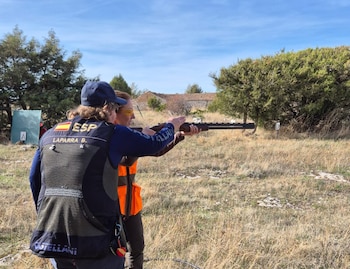 Una competición de tiro organizada