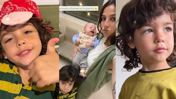 El susto de Juana Repetto con su hijo Belisario que la obligó a llevarlo a una guardia médica