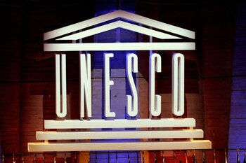 El logo de la Unesco