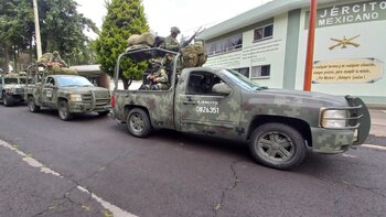 Elementos del Ejército Mexicano y