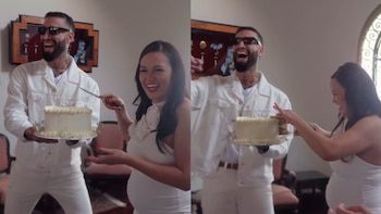 Angie Arizaga y Jota Benz