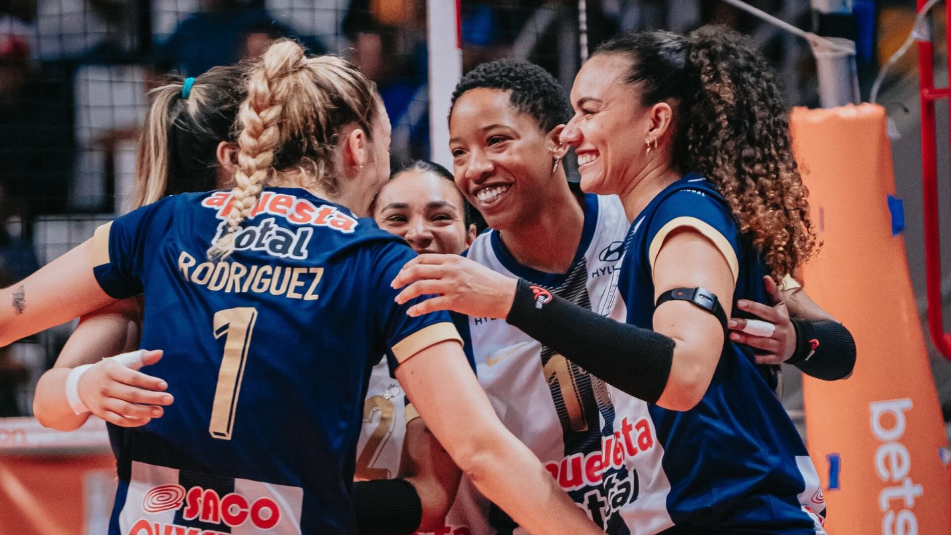 Alianza Lima venció 3-0 a Atlético Atenea por la Liga Peruana de Vóley 2025/2026. Crédito: AL Vóley