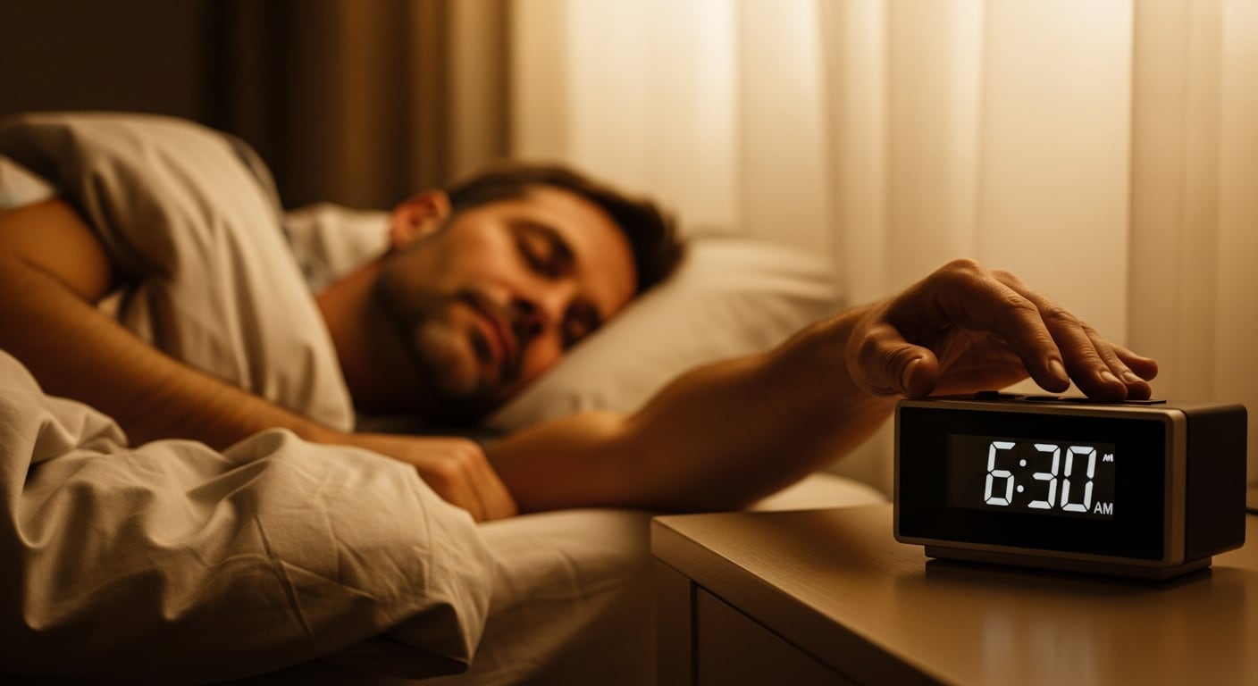 La regularidad en los horarios para acostarse y levantarse fortalece el ritmo circadiano y facilita un despertar natural (Imagen Ilustrativa Infobae)