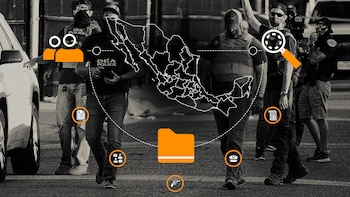 Mapa del narco en México: