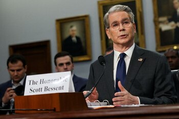 El secretario del Tesoro de