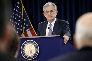 Foto de archivo del presidente de la Fed, Jerome Powell (REUTERS/Yuri Gripas)