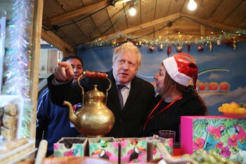 Boris Johnson quiere celebrar la