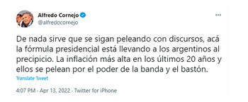 tuits inflacion