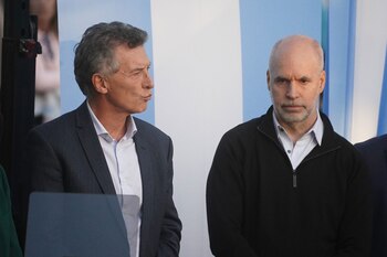 Mauricio Macri y Horacio Rodríguez