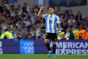 Lautaro Martínez tendría una molestia