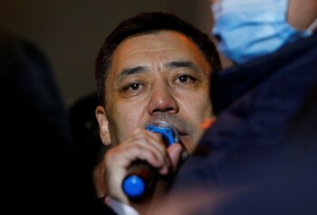 El primer ministro Sadyr Japarov