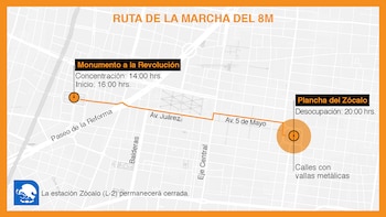 8M en CDMX: esta es