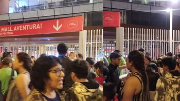 Largas colas, cancelación de evento