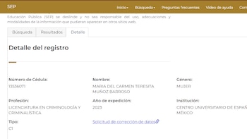 (Captura página web: Sep)