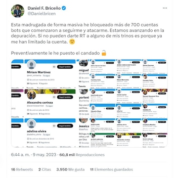 Abogado Daniel Briceño denuncia ataque