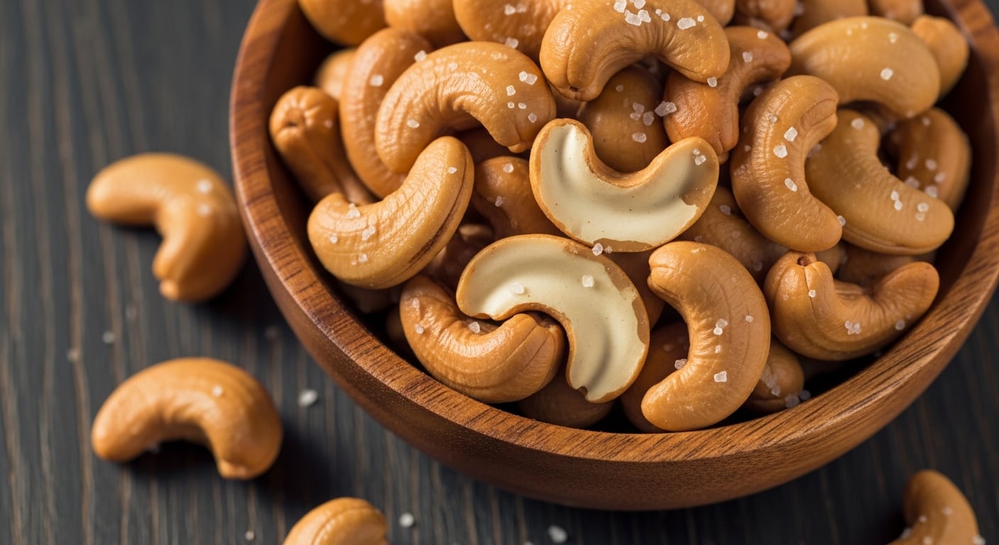 Las castañas de cajú destacan por su alto contenido de nutrientes esenciales, beneficiando la salud cerebral y cardiovascular (Imagen Ilustrativa Infobae)