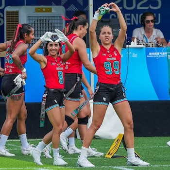 La Selección Mexicana Femenil de Flag Football es bicampeona de los World Games tras vencer a Estados Unidos. (IFAF)