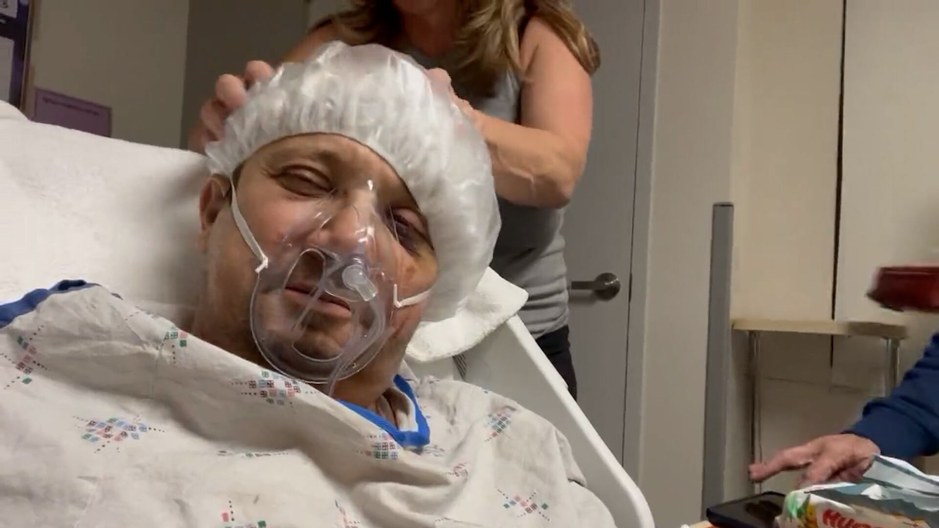 Para sorpresa de los fans, Renner tuvo una experiencia