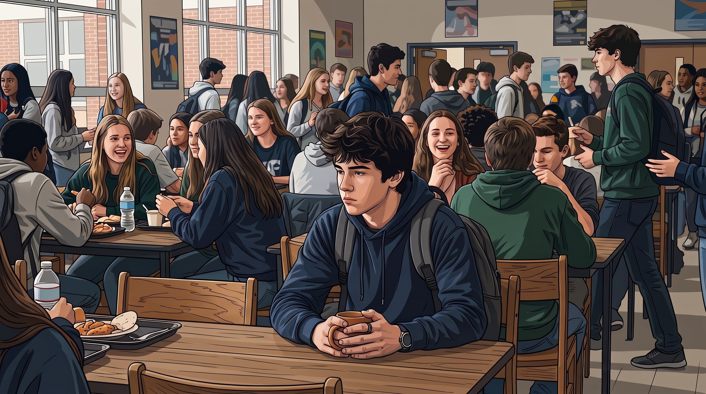 El 65,8% de los jóvenes con ansiedad grave sufrió un episodio depresivo mayor durante el año previo a la encuesta (Imagen Ilustrativa Infobae)