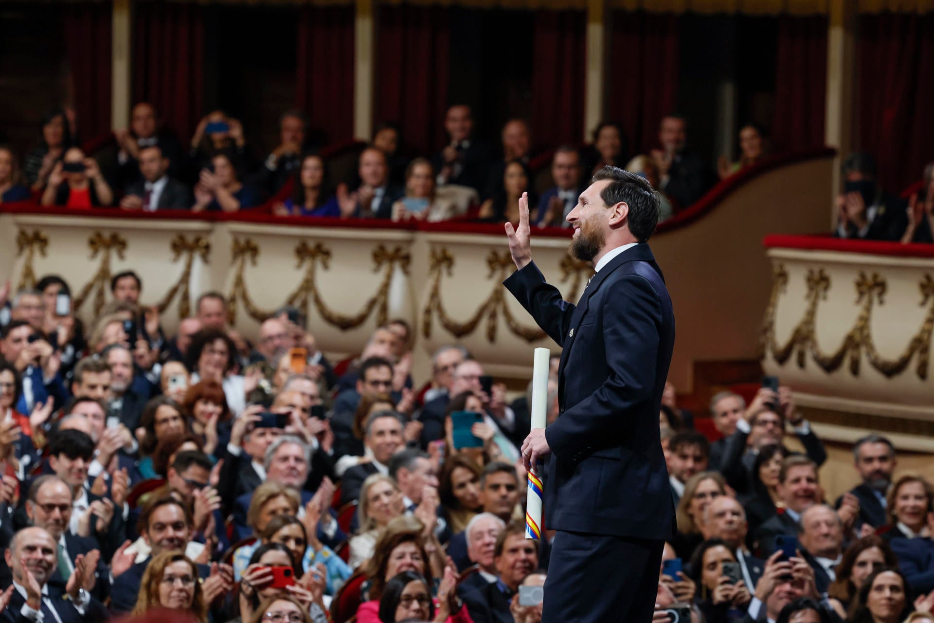 Las mejores fotos de Leo Messi en la entrega de los Premios Princesa de Asturias 2026