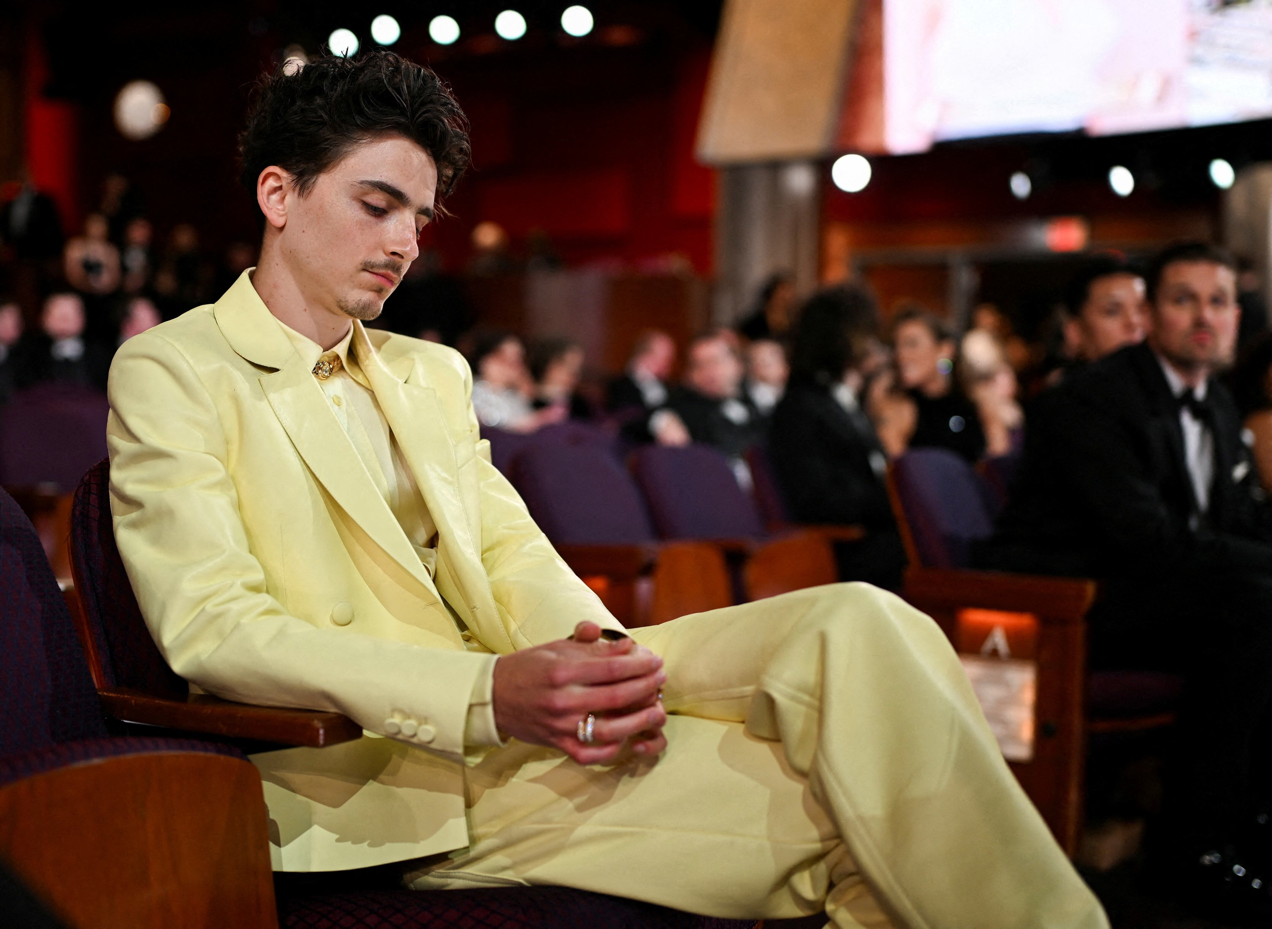 Los invitados a la gala no pueden levantarse de sus asientos durante la transmisión. Si salen de la sala, tendrán que esperar a la siguiente pausa comercial para reingresar Richard Harbaugh/AMPAS/Handout via REUTERS