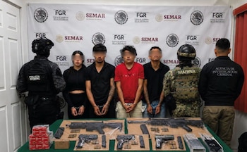 Autoridades de Colima desmantelan la célula 'Jalipa' del CJNG en Manzanillo. Crédito: Fiscalía de Colima