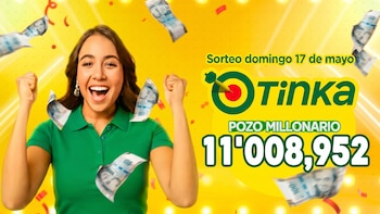 Sorteo de la Tinka: resultados y la jugada ganadora del domingo 17 de mayo