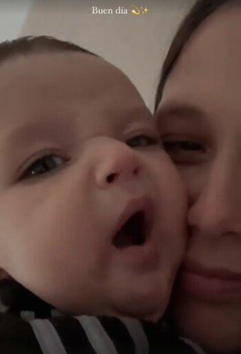 Barbie Vélez junto con Salvador