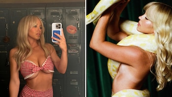 Sydney Sweeney desafía a sus detractores con fotos en topless del rodaje de ‘Euphoria’