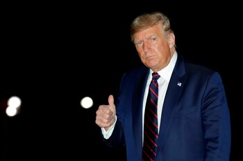 El presidente de EE.UU., Donald