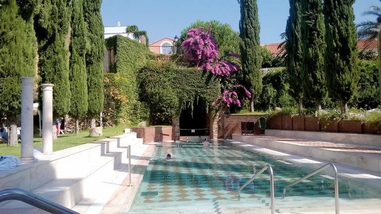 Balneario de Alange, en Badajoz