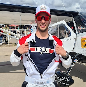 Leandro tenía 30 años y