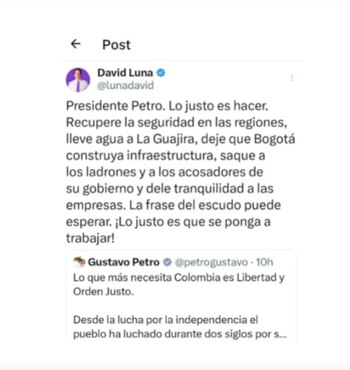 Este fue el mensaje del