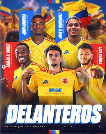 créditos @fcfseleccioncol/IG