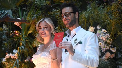 Jesica Cirio y Elías Piccirillo se casaron en una boda íntima en el Palacio Duhau: “Esto es un proyecto de vida”