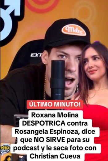 Roxana Molina explota contra Rosángela:
