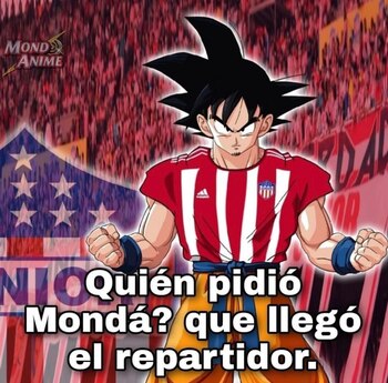 Míralo a Gokú currambero - crédito redes sociales